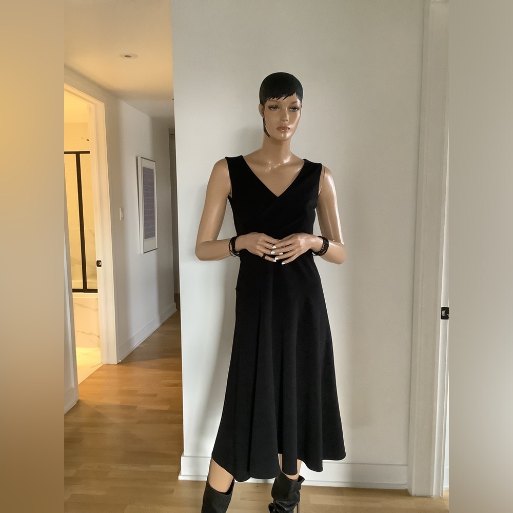 DKNY Black Maxi Dress